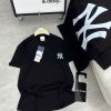 Áo Phông MLB Logo thêu xù