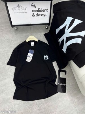 Áo Phông MLB Logo thêu xù